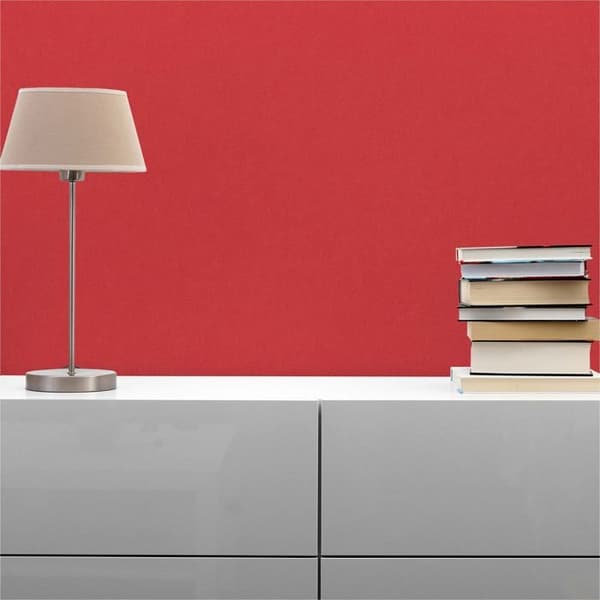 TADESSI tapet barnrum M1-No.822 non-woven tapet röd enfärgad tapet för vardagsrum, sovrum, kök