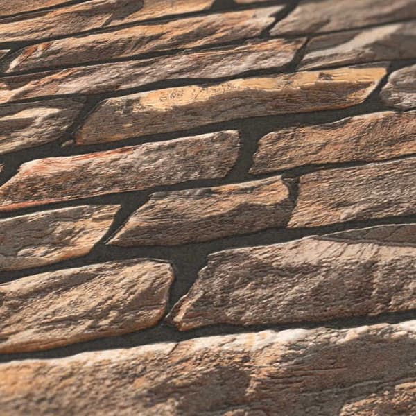 Tapet Pierre Vicco M1-No.871 Non vävd tapet Brun Beige Pierre