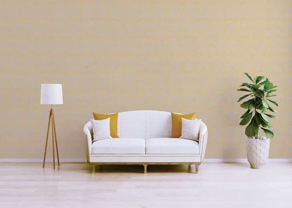 Papier väggdekoration Baroque Giulia M1-No.2171 Guld Beige Klassisk Baroque Ornament