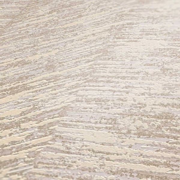 TADESSI grafiskt tapet Carlo M1-No.1829 Non-woven tapet vit grå beige texturerad vardagsrum sovrum kök