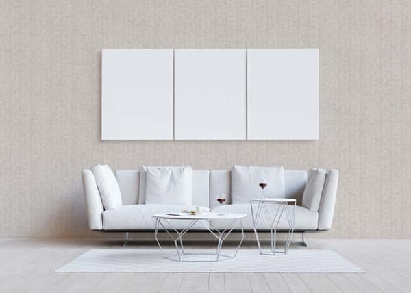 TADESSI grafiskt tapet Carlo M1-No.1829 Non-woven tapet vit grå beige texturerad vardagsrum sovrum kök