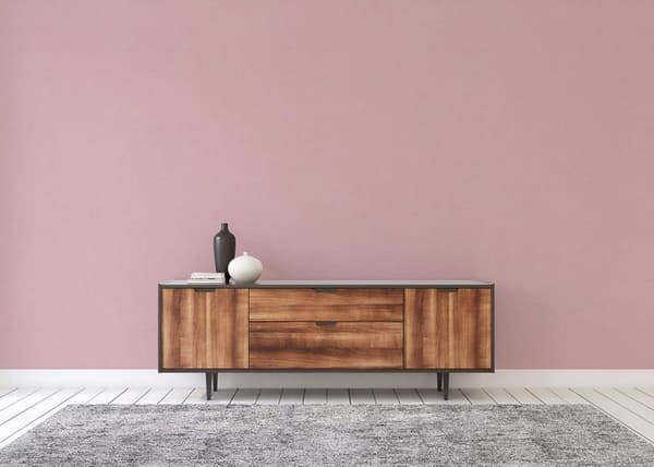 Enfärgat tapet M1-No.3430 Vävbar tapet Rosa Enfärgat tapet