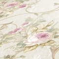 Miniatyrbild 5 av 5: Papper Tapet Blommor M1-No.2113 Non-woven Tapet Rosa Grön Blommig Klassisk
