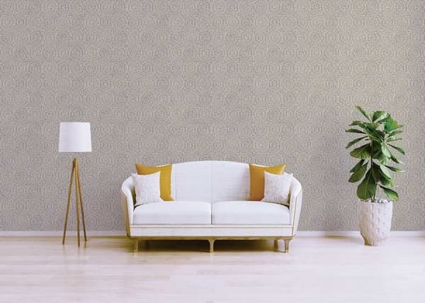 Papper Tapet 3D Effekt Arianna M1-No.3419 Kräm Beige Grafisk Geometrisk