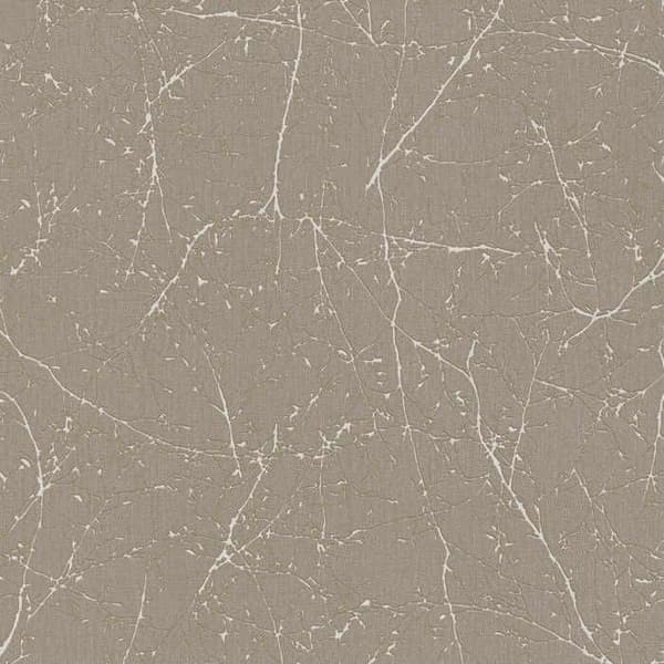 M1-Nr.3446 Non-woven tapet Brun Grenar Struktur Natur
