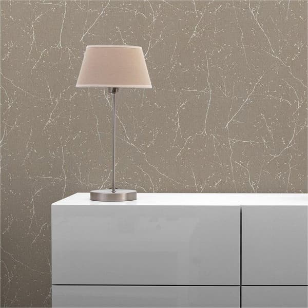M1-Nr.3446 Non-woven tapet Brun Grenar Struktur Natur