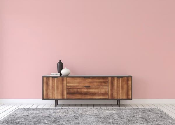 Enfärgat Tapet M1-No.3416 Oklistrad Tapet Rosa Enfärgad Tapet