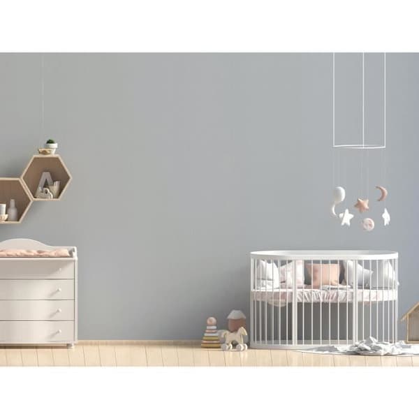 Enfärgad tapet M1-No.2123 | Non-woven tapet | Grå | Unicolor