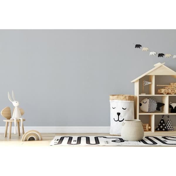 Enfärgad tapet M1-No.2123 | Non-woven tapet | Grå | Unicolor