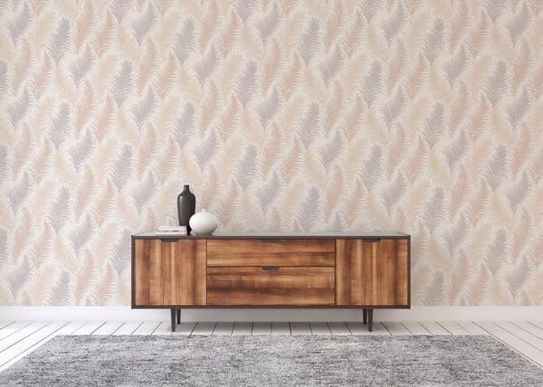 Tapet Dungel Ginevra M1-No.2143 Tapet av papper Beige Natur Grädde