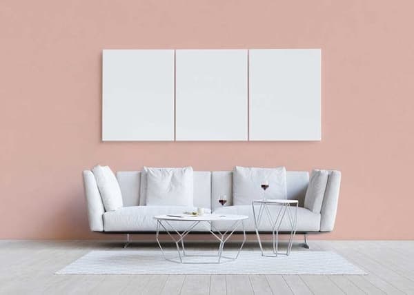 Enfärgad tapet M1-No.3319 Non-woven tapet Rosa Enfärgad tapet
