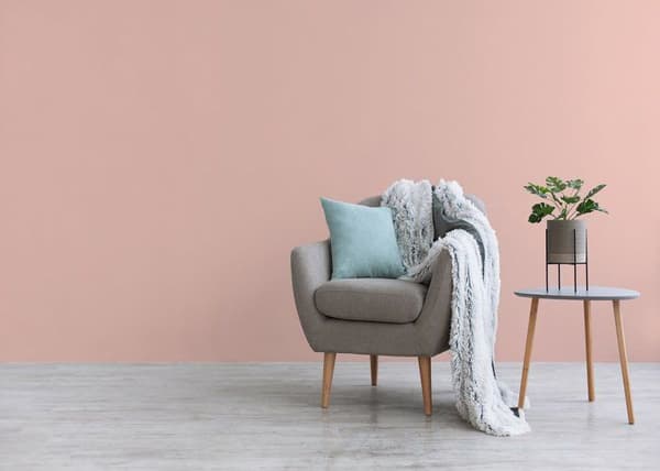 Enfärgad tapet M1-No.3319 Non-woven tapet Rosa Enfärgad tapet