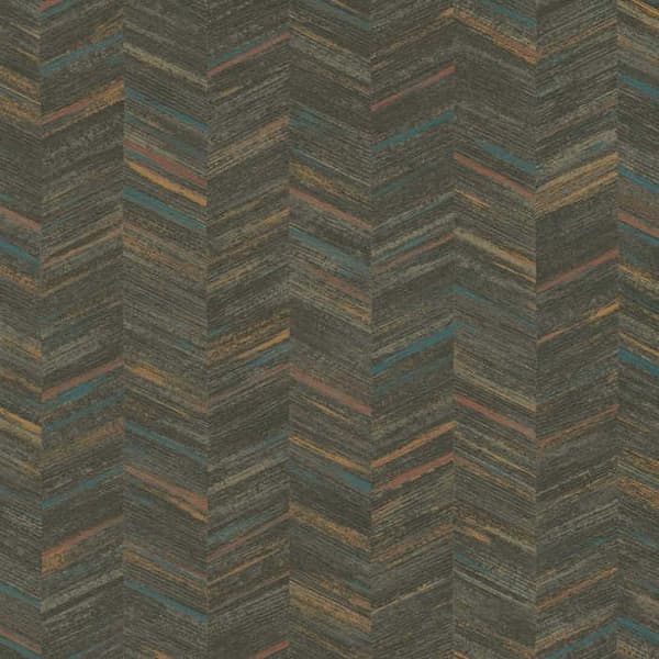 Grafiskt tapet Domenico M1-No.3408 Grön Geometrisk Abstrakt
