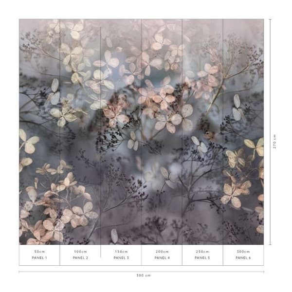Fototapet Blommor Växter M2-No.0506 - Tadessi - Digitaltryck - Lila - Fläderblommor