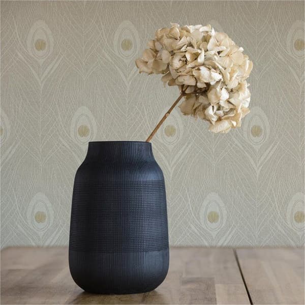 Papper Tapet Boho Chic M1-No.2812 Beige Etnisk Tapet Fjädrar
