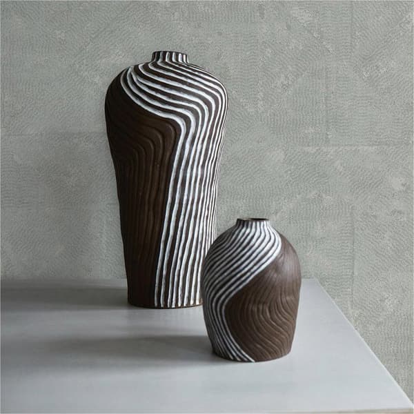 Grafiskt Tapet Carlo M1-No.2834 Grå Silver Geometrisk Abstrakt