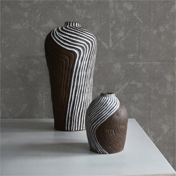 Grafiskt Tapet Carlo M1-No.2836 Grå Silver Geometrisk Abstrakt