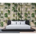 Miniatyrbild 3 av 3: Tapet Palms M1-No.61202 Digitaltryck Grön Beige Natur