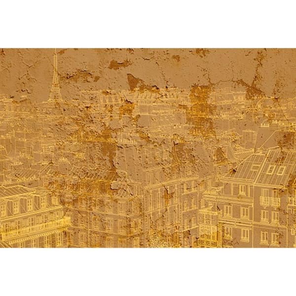 City Fototapet M1-No.60338 - Tadessi - Digitaltryck - Orange - Gul - Abstrakt