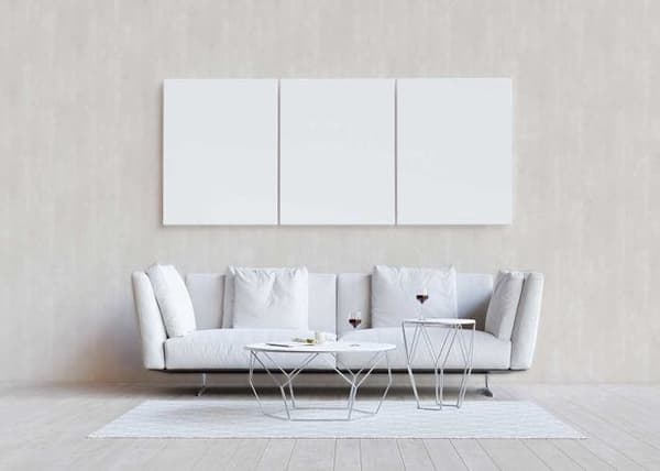 Enfärgad tapet M1-No.3067 Non-woven tapet Creme Enfärgad tapet