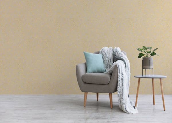 Barocktapet Giulia M1-No.2182 Beige Guld Klassisk Barock Ornament