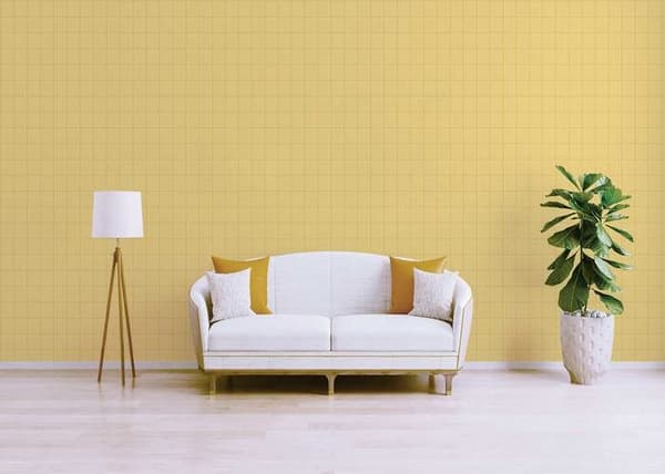 Grafiskt Tapet Meo M1-No.2198 Guld Gulrutig Struktur