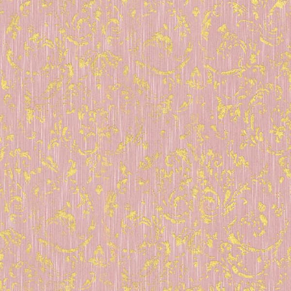Barocktapet Giulia M1-No.2184 Roséguld Klassisk Barock Ornament