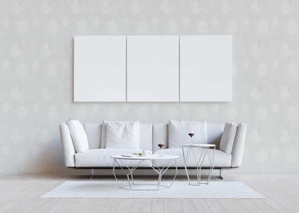 Grafiskt Tapet Tino M1-No.2278 Vit Geometrisk Punkter Cirklar