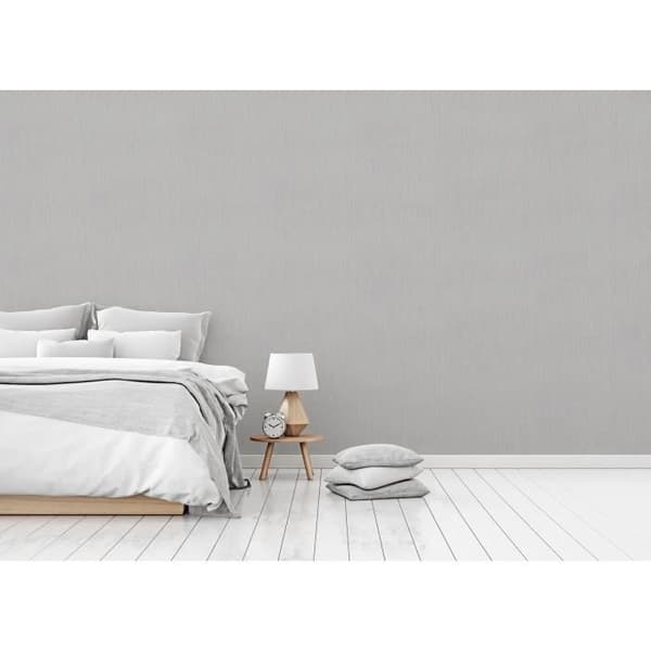 Enfärgad tapet M1-No.3665 | Non-woven tapet | Grå | Unicolor
