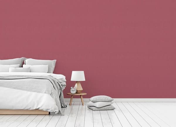 Enfärgat Tapet M1-No.2204 Non-woven Tapet Lila Enfärgat Tapet