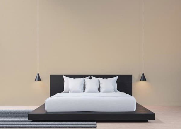 Enfärgad tapet M1-No.2255 Non-woven tapet Beige Enfärgad tapet