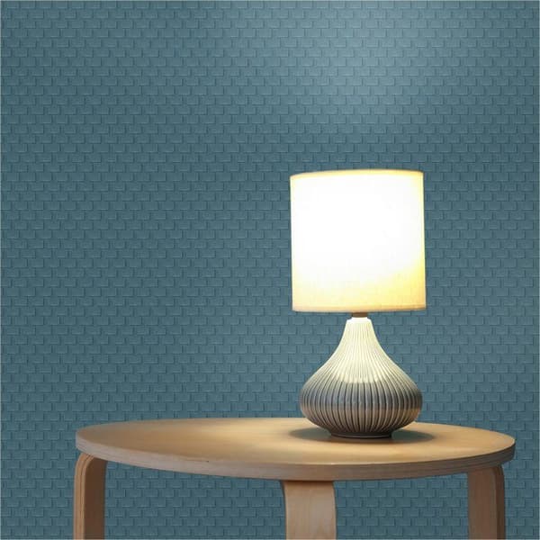 Enfärgat Tapet M1-Nr.2254 Non-woven Tapet Blå Enfärgat Tapet