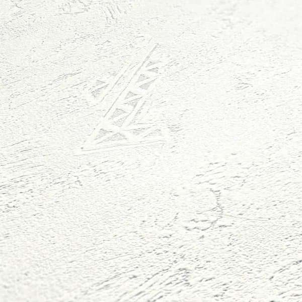 Enfärgad Tapet M1-No.2279 Non-Woven Tapet Vit Enfärgad Tapet
