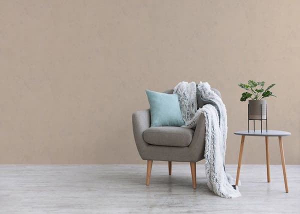 Enfärgad tapet M1-No.3601 Non-woven tapet Beige Enfärgad tapet