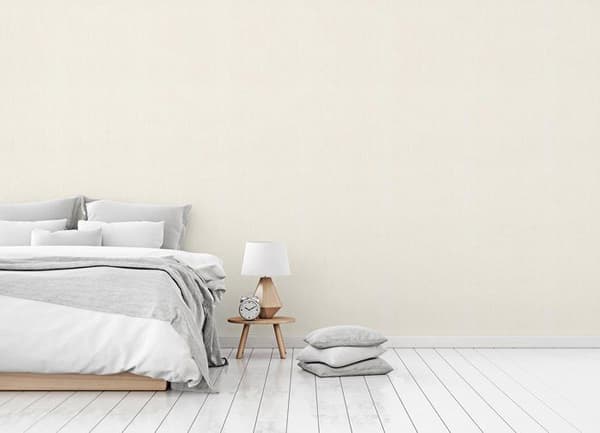 Enfärgad tapet M1-No.3670 Tapet i papper Creme Enfärgad tapet