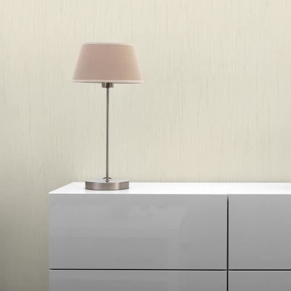 Enfärgad tapet M1-No.3662 | Non-woven tapet | Grädde | Unicolor