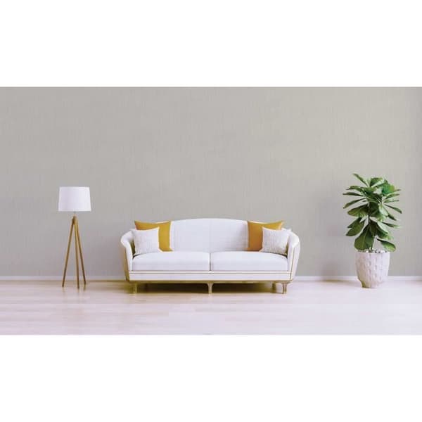 Enfärgad tapet M1-No.3664 | Non-woven tapet | Beige | Unicolor
