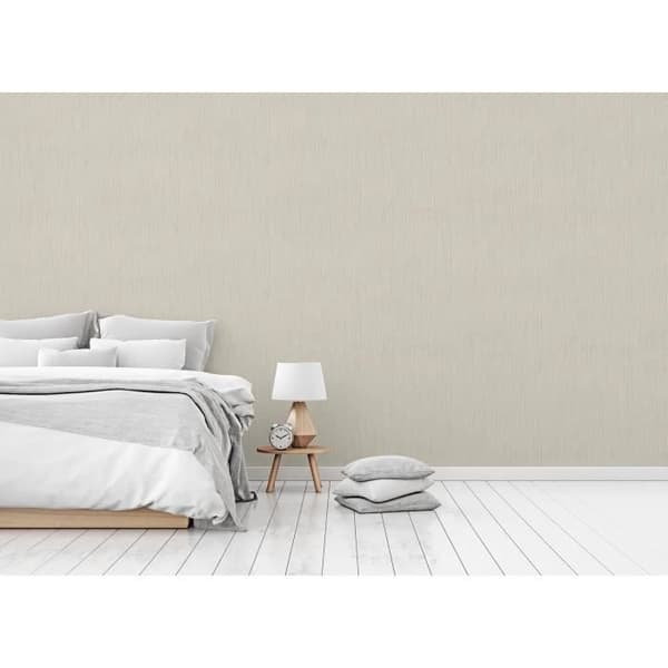 Enfärgad tapet M1-No.3664 | Non-woven tapet | Beige | Unicolor