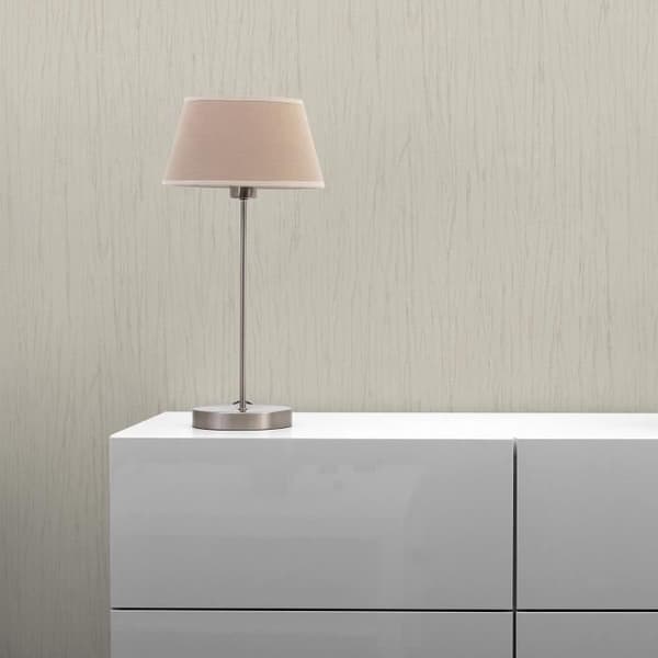Enfärgad tapet M1-No.3664 | Non-woven tapet | Beige | Unicolor