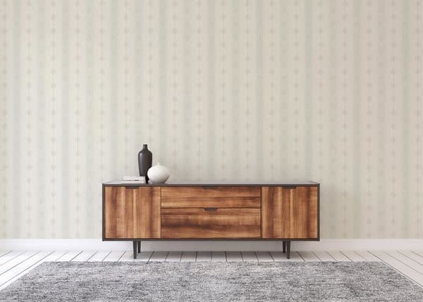 Tapet Ränder Nino M1-No.2339 Grå Klassisk Barock Ornament