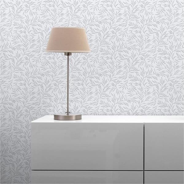 Papier Tapet Blad M1-No.2348 Grå Grenar Natur Blomster