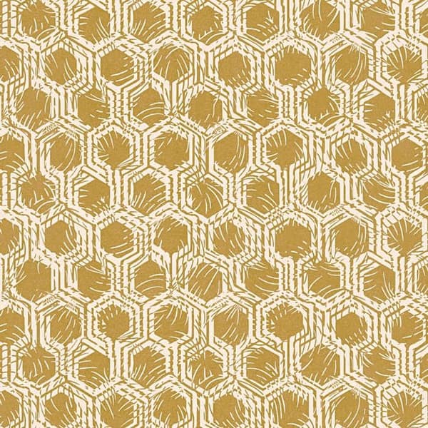 Grafiskt Tapet Tino M1-No.2355 Non-woven Tapet Guld Geometrisk