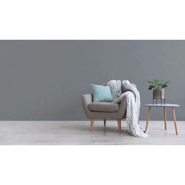 Enfärgad tapet M1-No.2380 | Fiberpapper | Grå | Unicolor