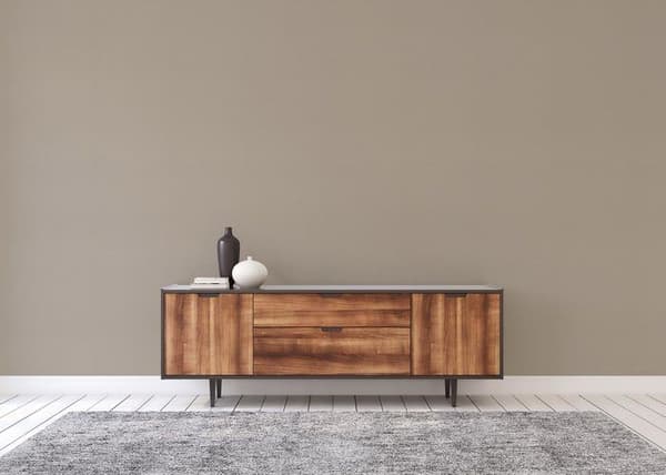 Enfärgad tapet M1-No.2389 Väv bakom tapet Beige Enfärgad tapet