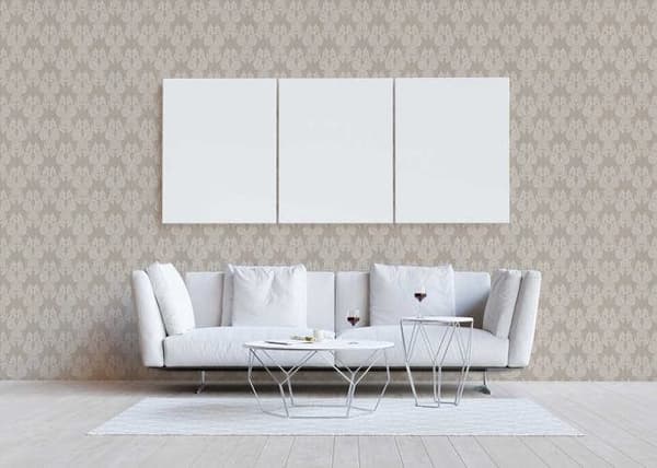 Papper Väv Barock Samuel M1-No.3787 Beige Barock Klassisk