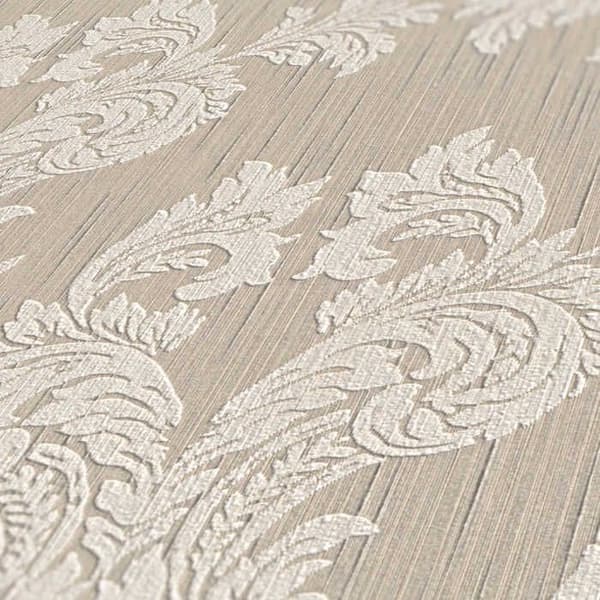 Papper Väv Barock Samuel M1-No.3787 Beige Barock Klassisk
