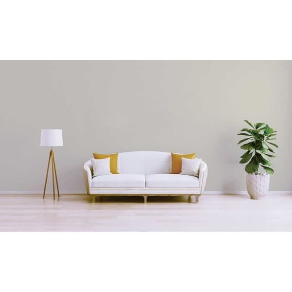 Enfärgad tapet M1-No.3724 | Non-woven tapet | Beige | Unicolor