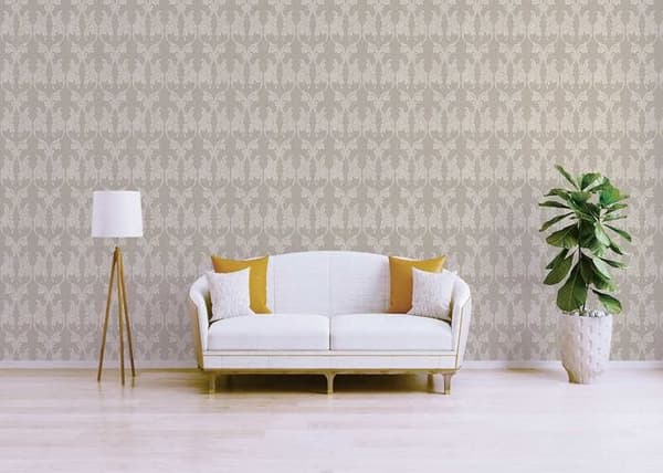 Barocktapet Nicolo M1-No.3773 Beige Barockklassisk
