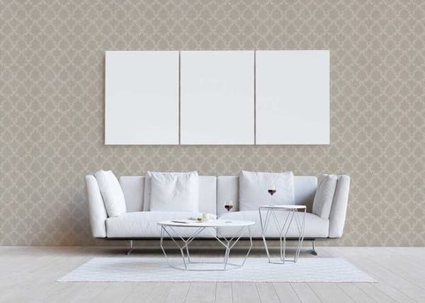 Barocktapet Samuel M1-No.3780 Beige Barock Klassisk