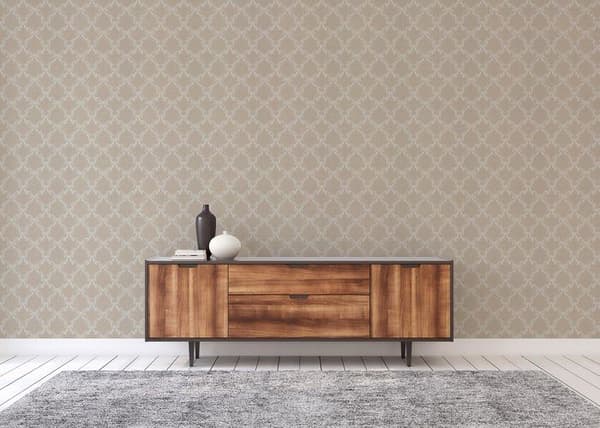 Barocktapet Samuel M1-No.3780 Beige Barock Klassisk